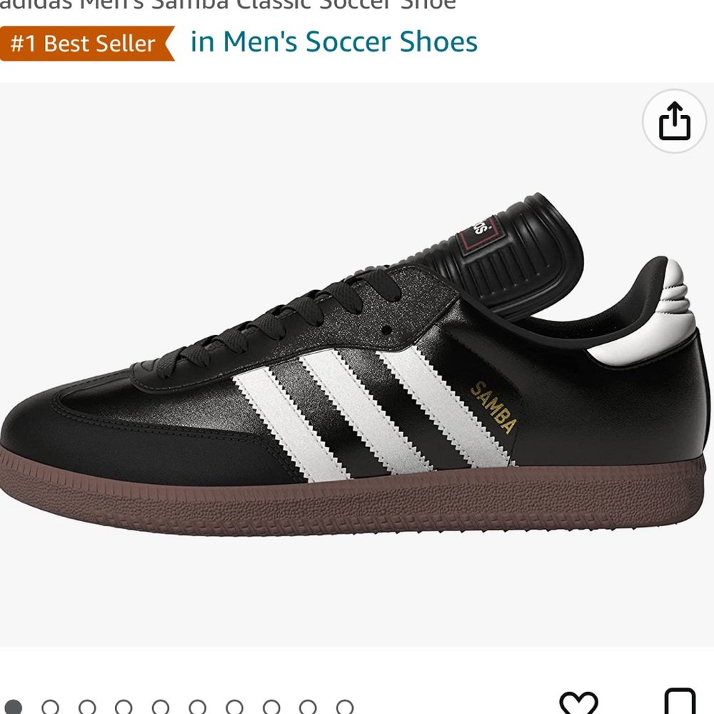 Adidas sambas.